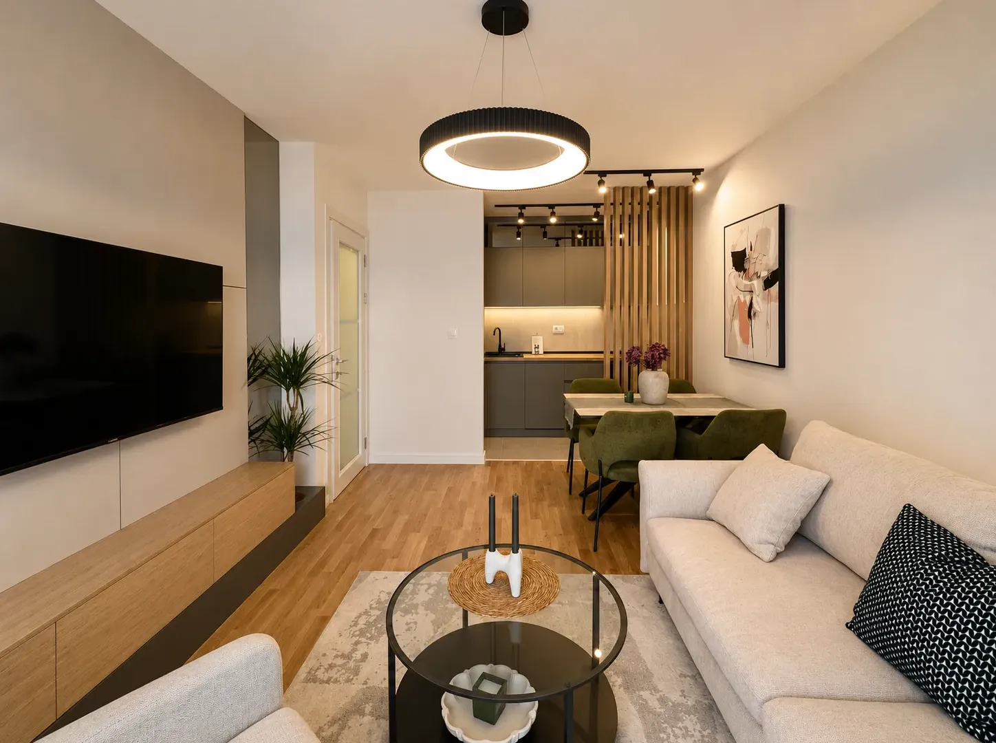 Izdavanje, jednosoban stan, 43m², Zabjelo, Podgorica