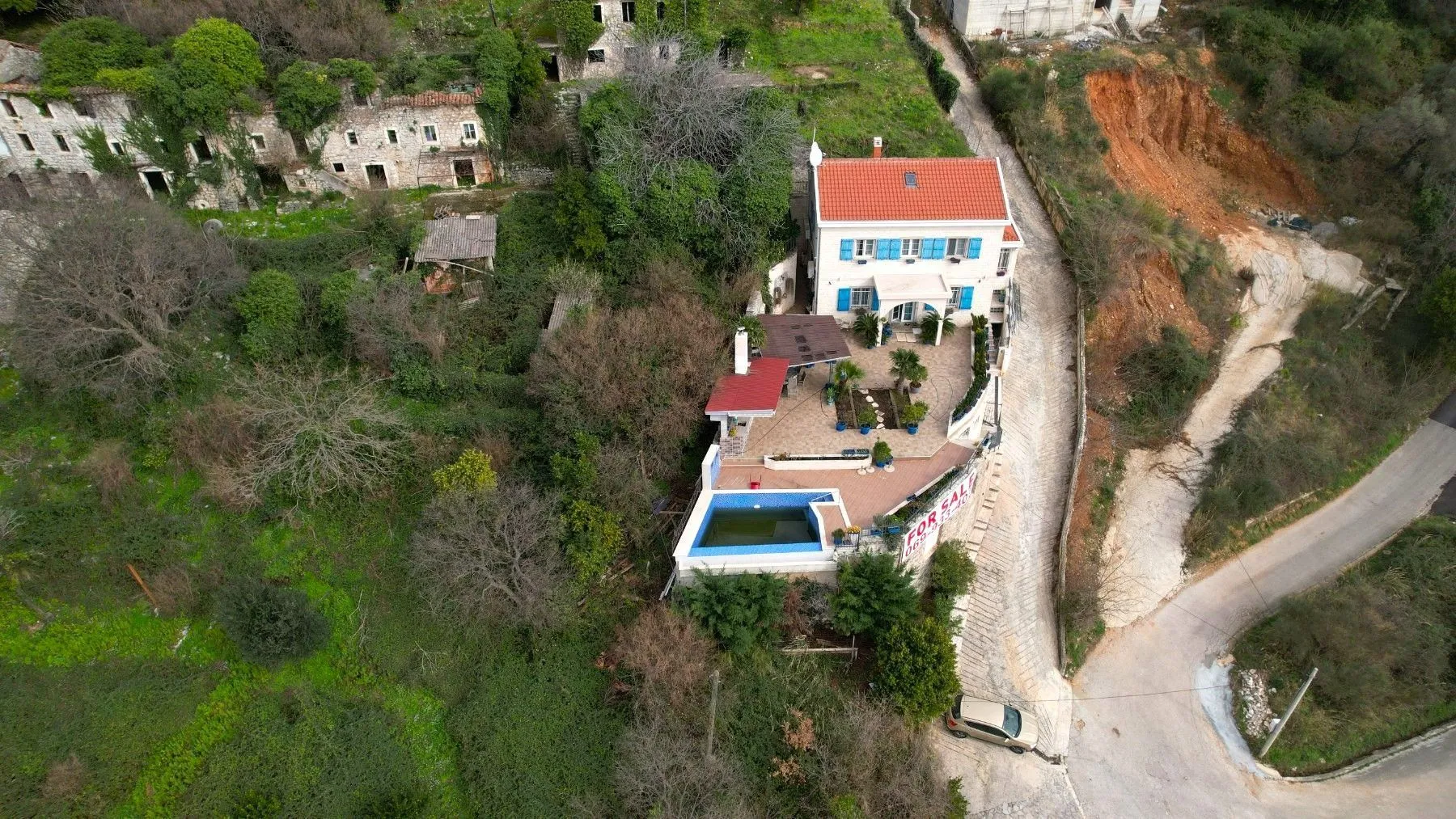 Prodaja, plac, 255m², Donja Lastva, Tivat
