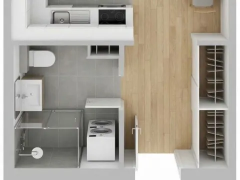 Sale, one bedroom apartment, 48m², Kavač, Kotor - image 7