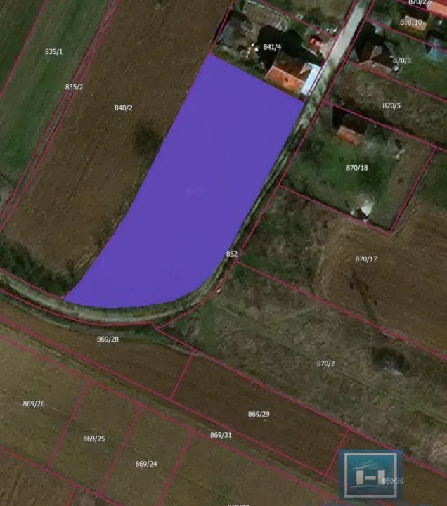 Sale, land lot, 1200m², Trnava, Jagodina