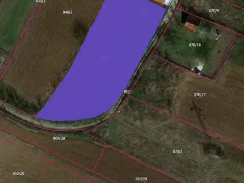 Sale, land lot, 12m², Trnava, Jagodina