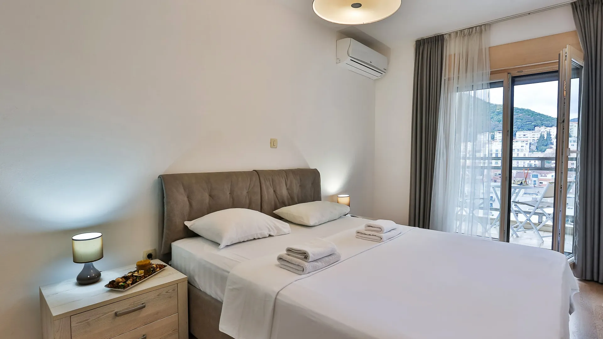 Rent, one bedroom apartment, 47m², Centar, Budva