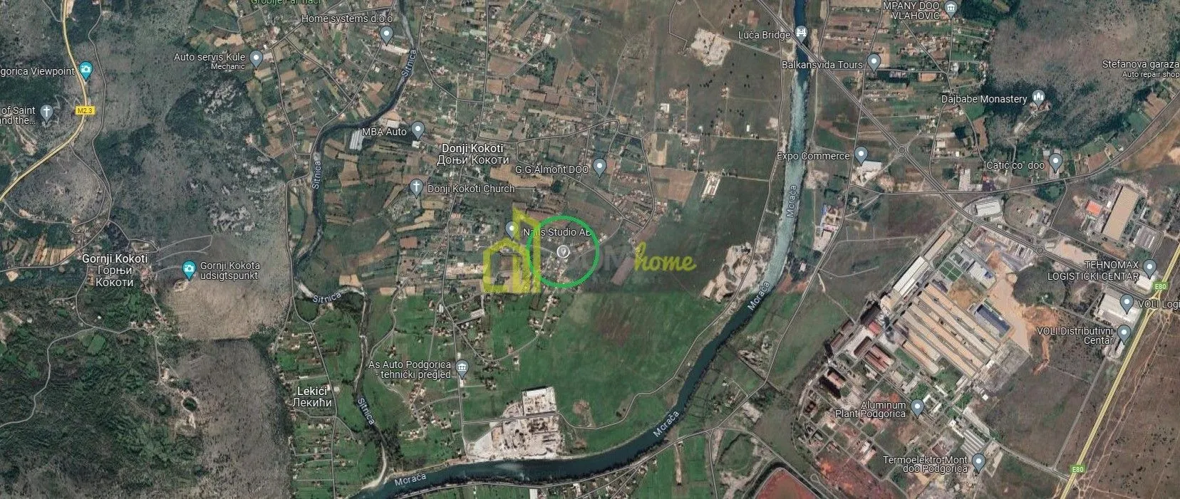 Prodaja, plac, 894m², Donji Kokoti, Podgorica