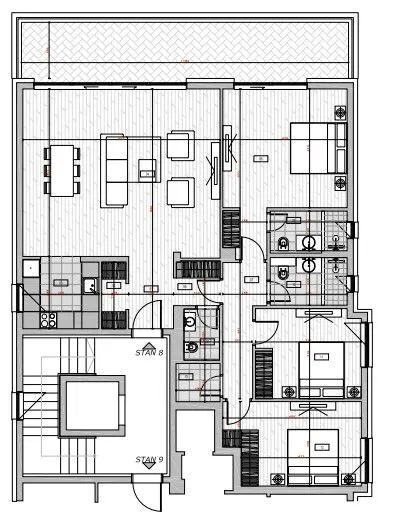 Prodaja, četvorosoban stan, 151m², Vračar Sve Podlokacije, Beograd