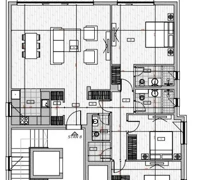 Prodaja, četvorosoban stan, 151m², Vračar Sve Podlokacije, Beograd - image 7