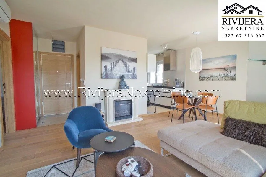 Prodaja, dvosoban stan, 64m², Tivat, Crna Gora