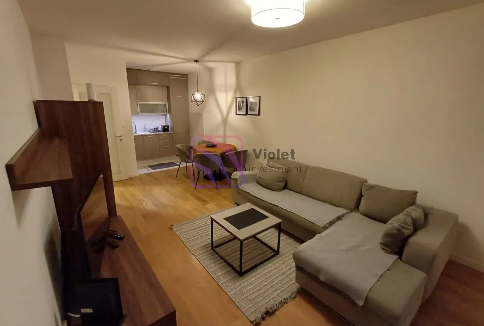 Rent, one bedroom apartment, 49m², Central Point, Podgorica