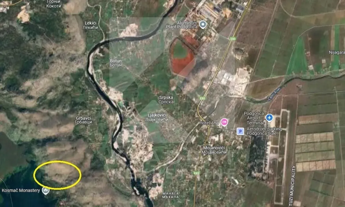 Prodaja, plac, 5500m², Zeta, Podgorica