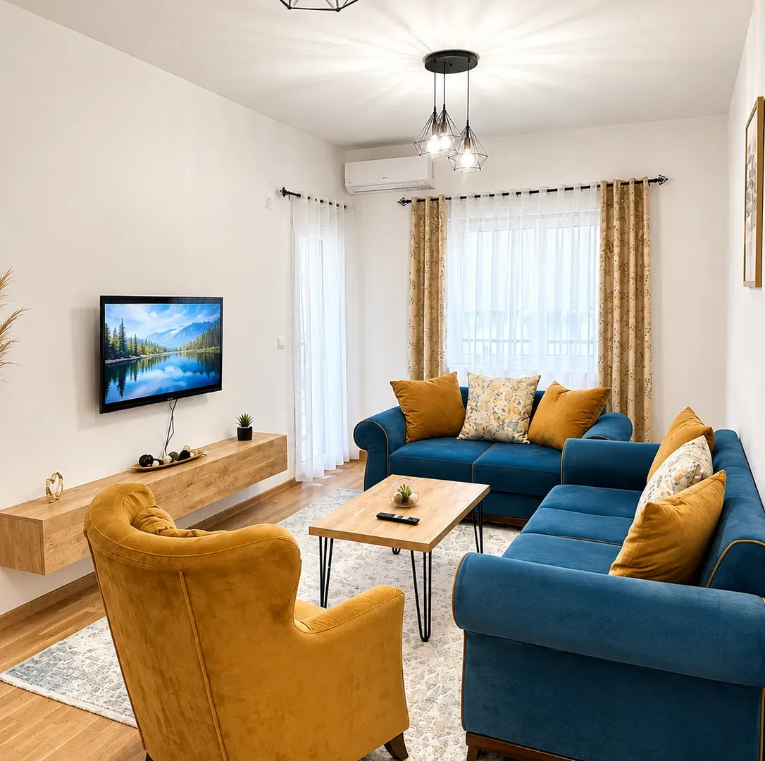 Rent, two bedroom apartment, 70m², Tuški Put, Podgorica