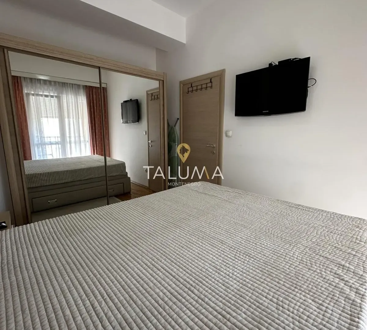 Izdavanje, jednosoban stan, 43m², Ljubović, Podgorica