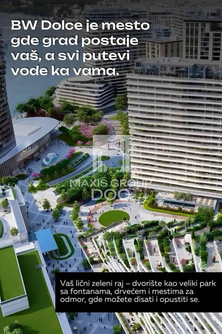 Sale, four bedroom apartment, 65m², Savski Venac, Beograd