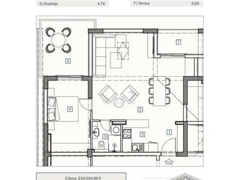 Prodaja, jednosoban stan, 35m², Budva, Crna Gora - image 11