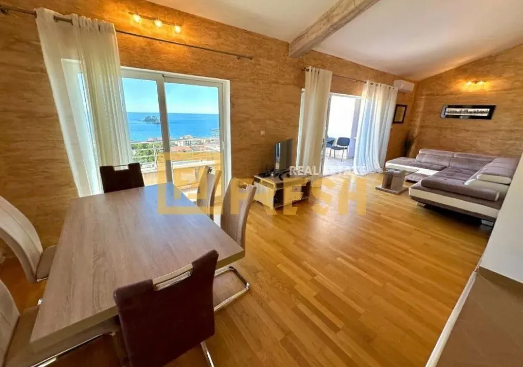 Sale, two bedroom apartment, 105m², Petrovac, Budva