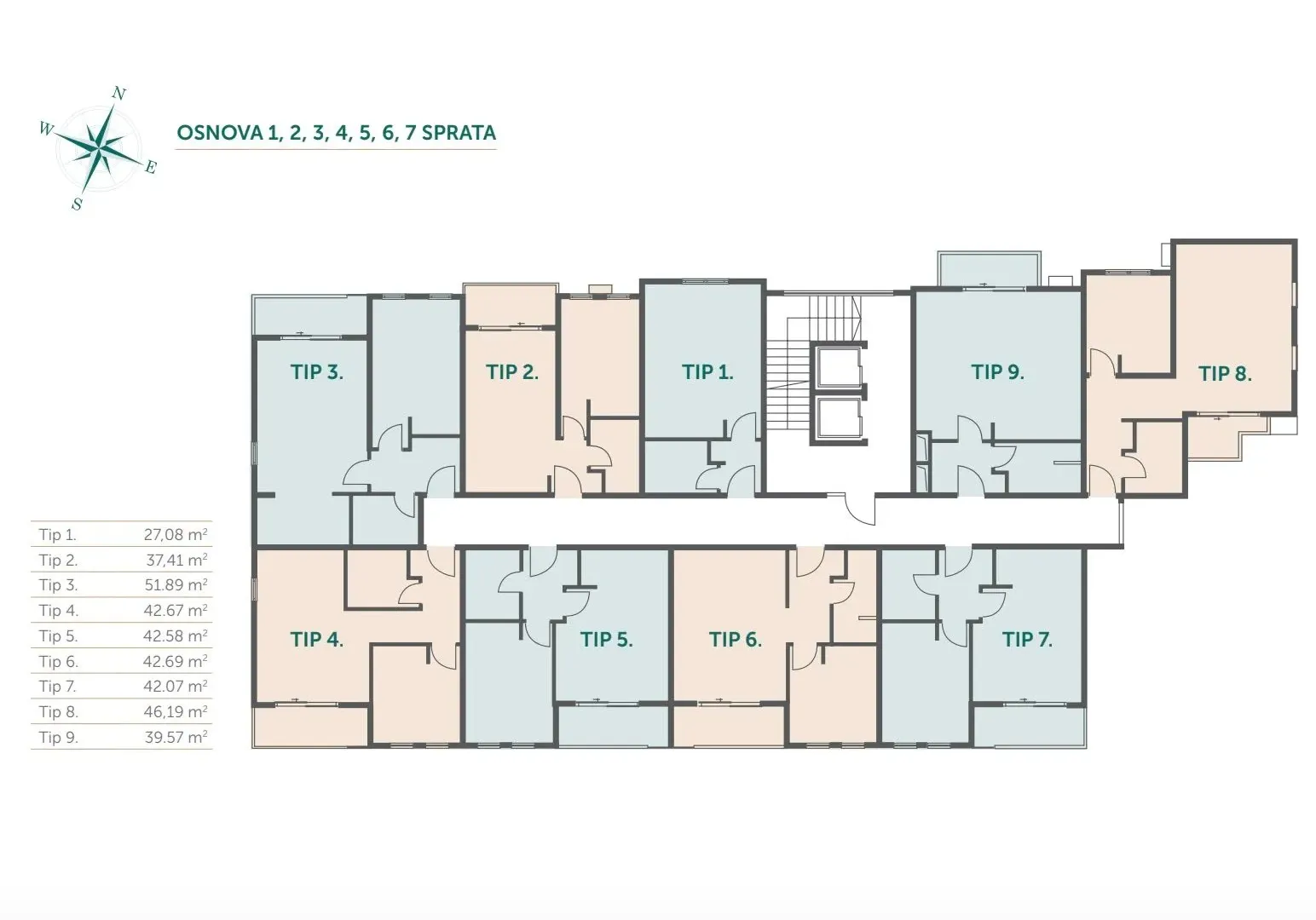 Sale, apartment, 37m², Bar, Crna Gora