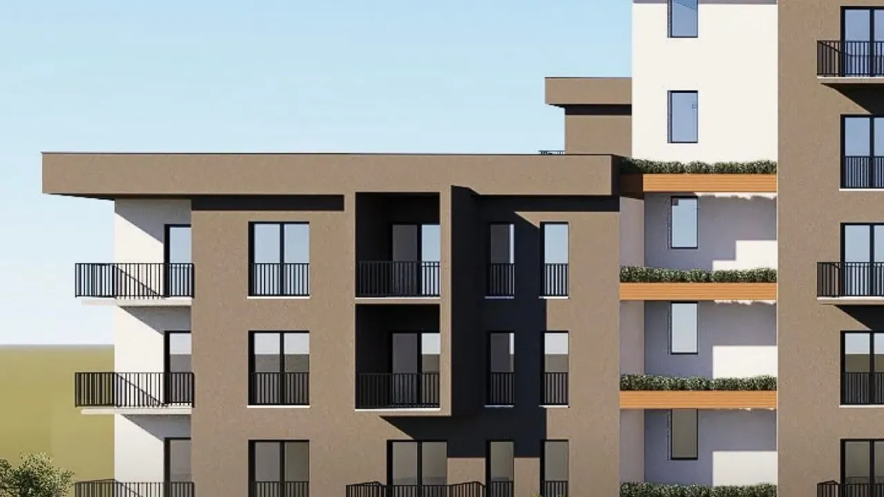 Sale, one bedroom apartment, 57m², City Kvart, Podgorica