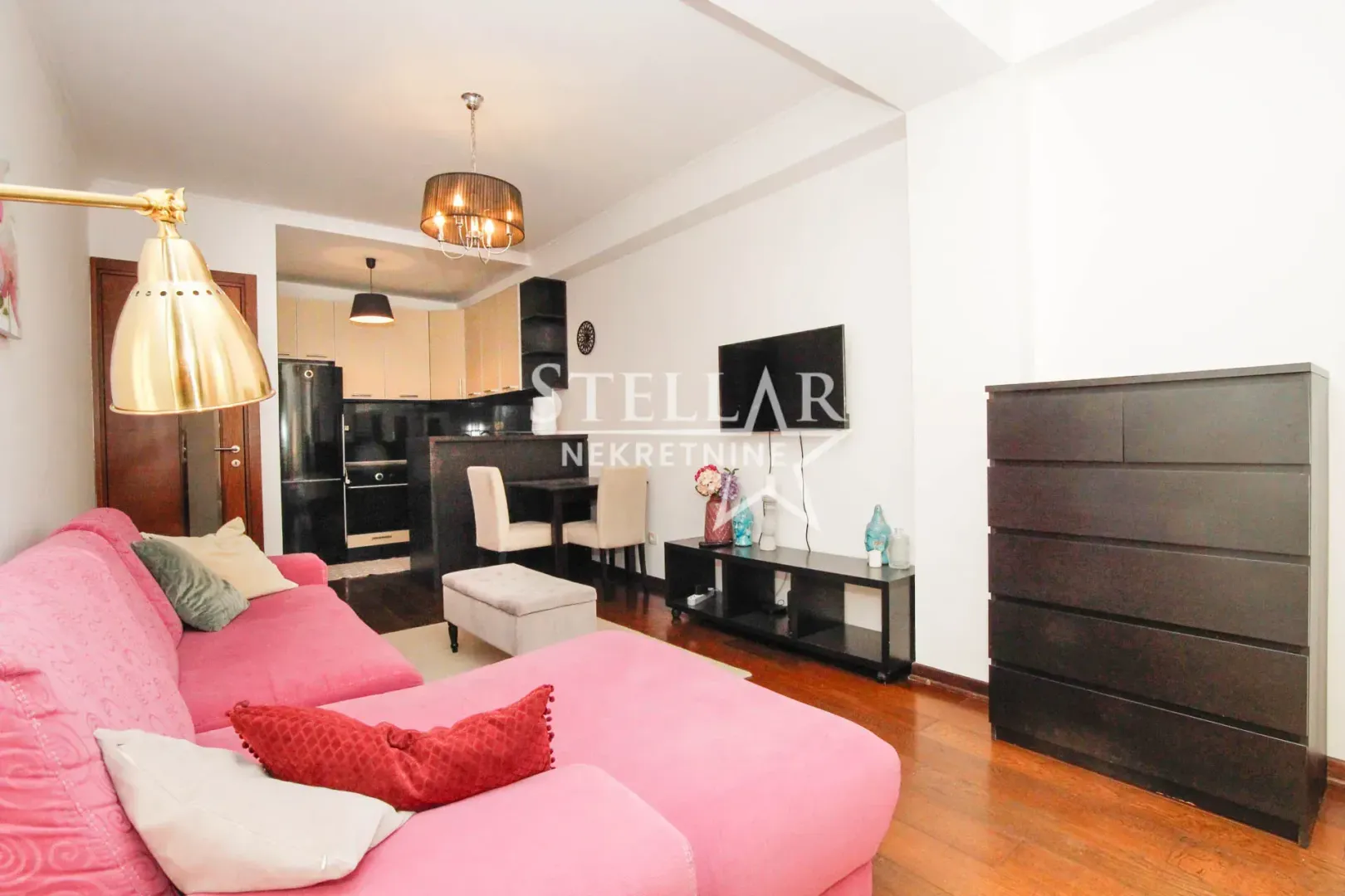 Rent, one bedroom apartment, 44m², Gorica C, Podgorica