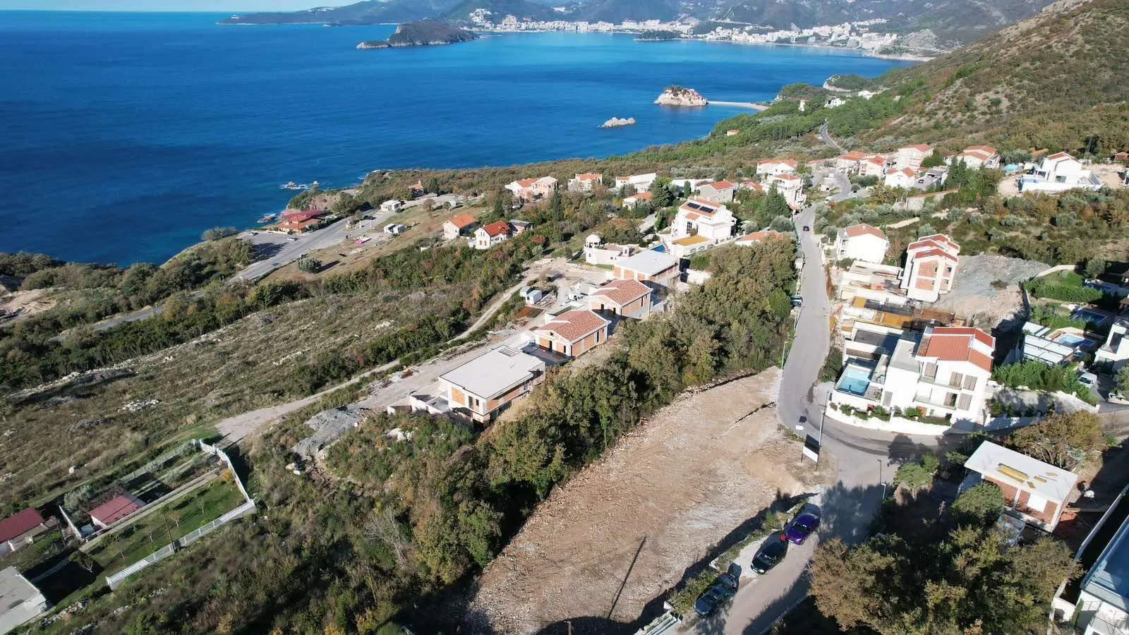 Prodaja, plac, 1320m², Blizikuće, Budva