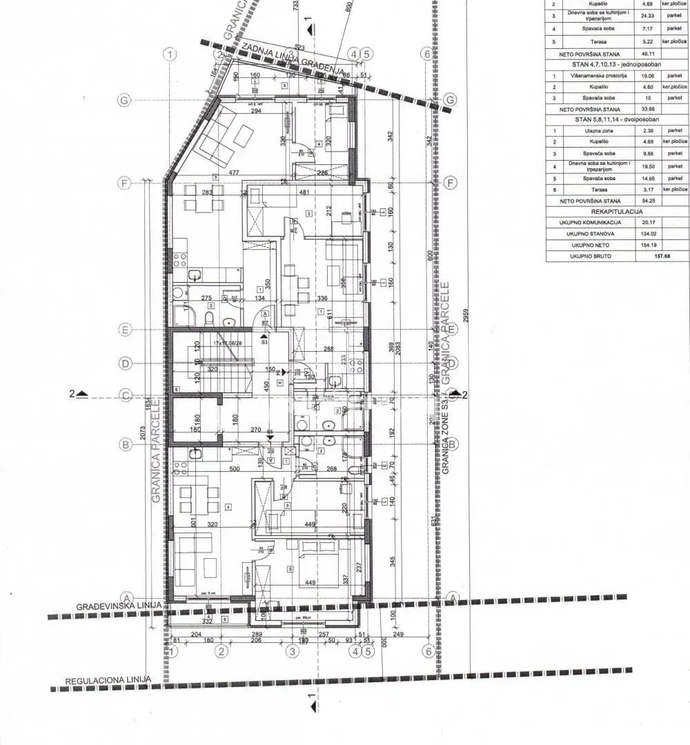 Prodaja, jednosoban stan, 46m², Uciteljsko Naselje, Zvezdara Sve Podlokacije