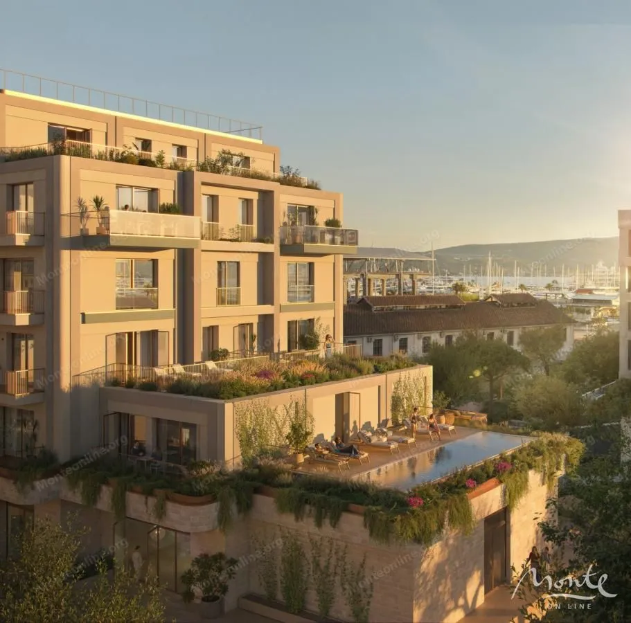 Prodaja, garsonjera, 52m², Porto Montenegro, Tivat