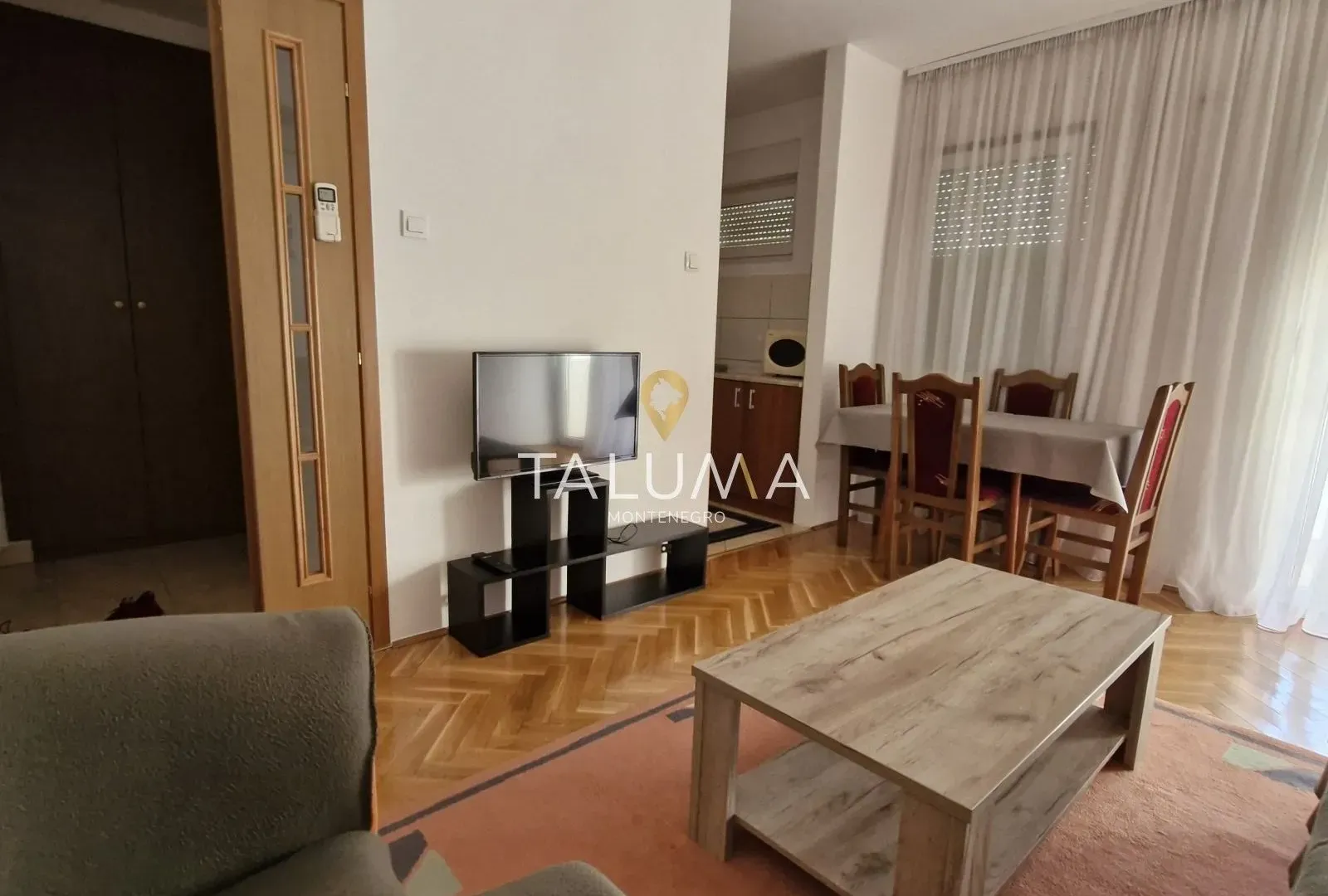 Rent, one bedroom apartment, 32m², Blok 9, Podgorica