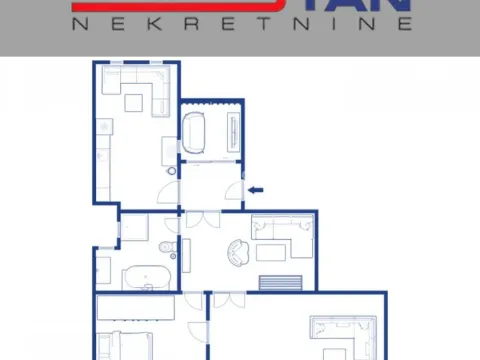 Prodaja, trosoban stan, 108m², Tašmajdan, Palilula Sve Podlokacije - image 9