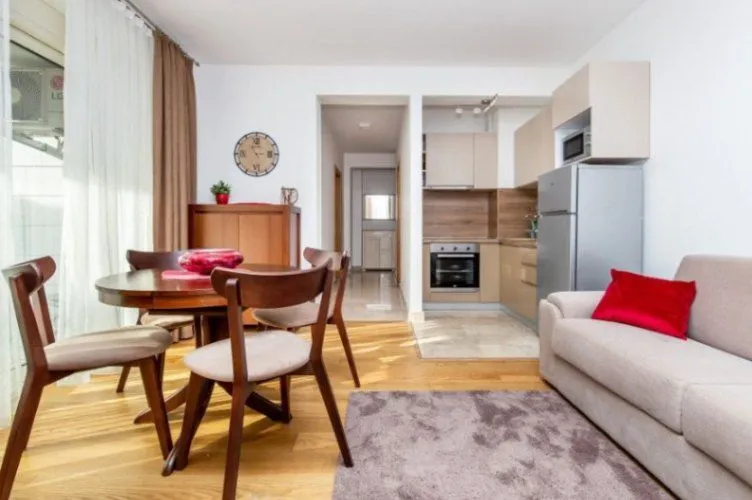 Prodaja, jednosoban stan, 44m², Rafailovići, Budva