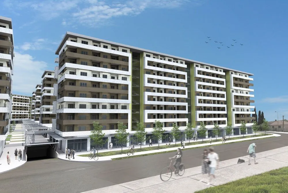 Izdavanje, jednosoban stan, 49m², Central Point, Podgorica