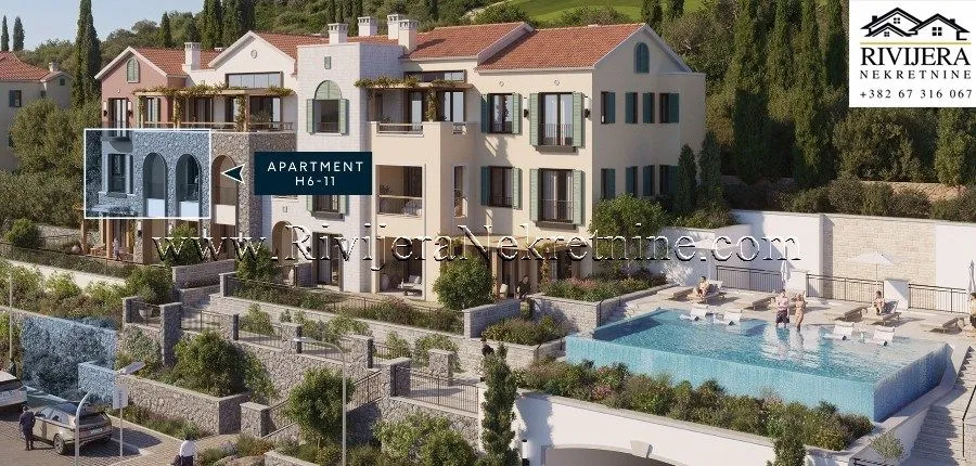 Prodaja, dvosoban stan, 110m², Tivat, Crna Gora
