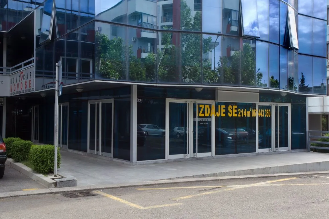 Rent, office space, 214m², Podgorica, Crna Gora