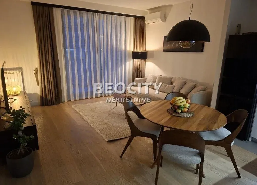 Izdavanje, dvosoban stan, 51m², Beograd Na Vodi, Beograd