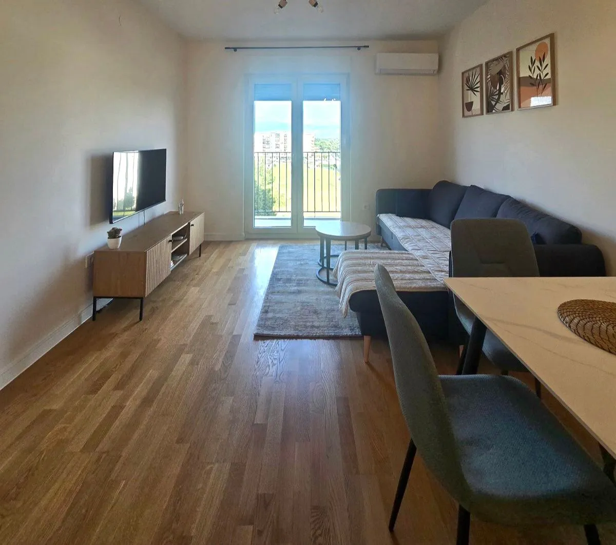 Rent, one bedroom apartment, 39m², Tuški Put, Podgorica
