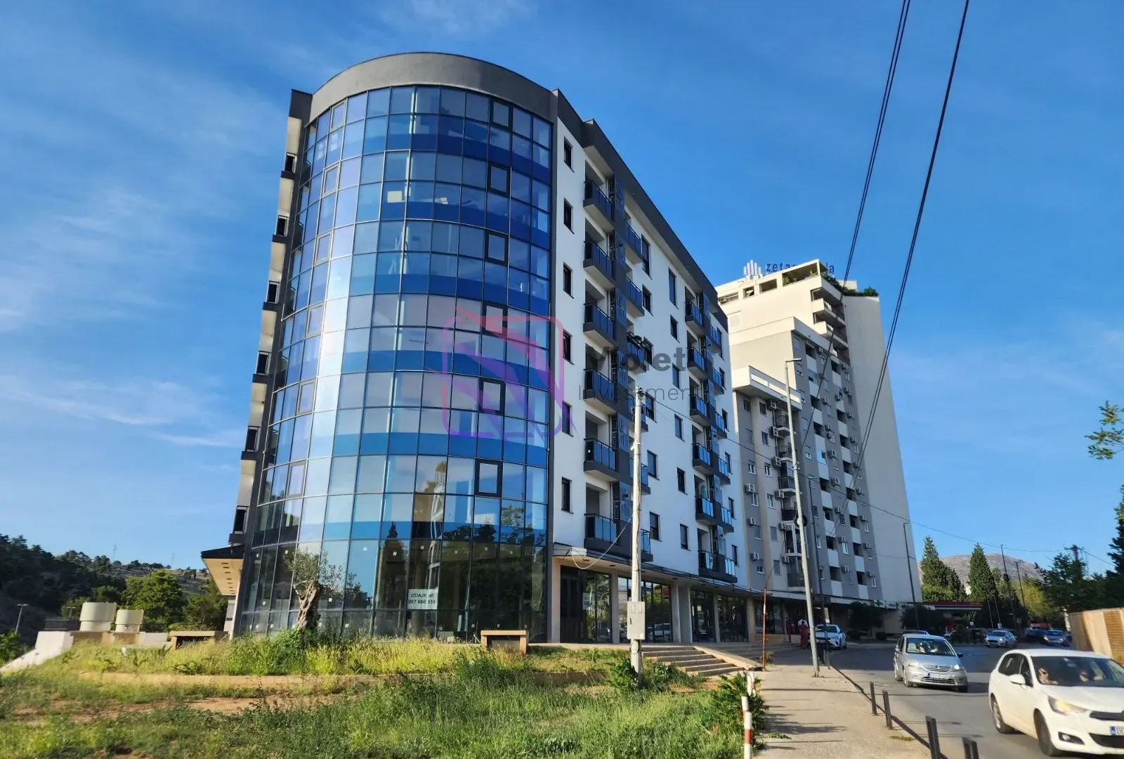 Rent, one bedroom apartment, 53m², Zagorič, Podgorica