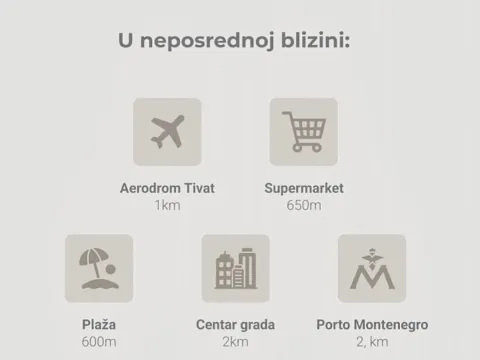 Prodaja, dvosoban stan, 40m², Mrčevac, Tivat - image 7