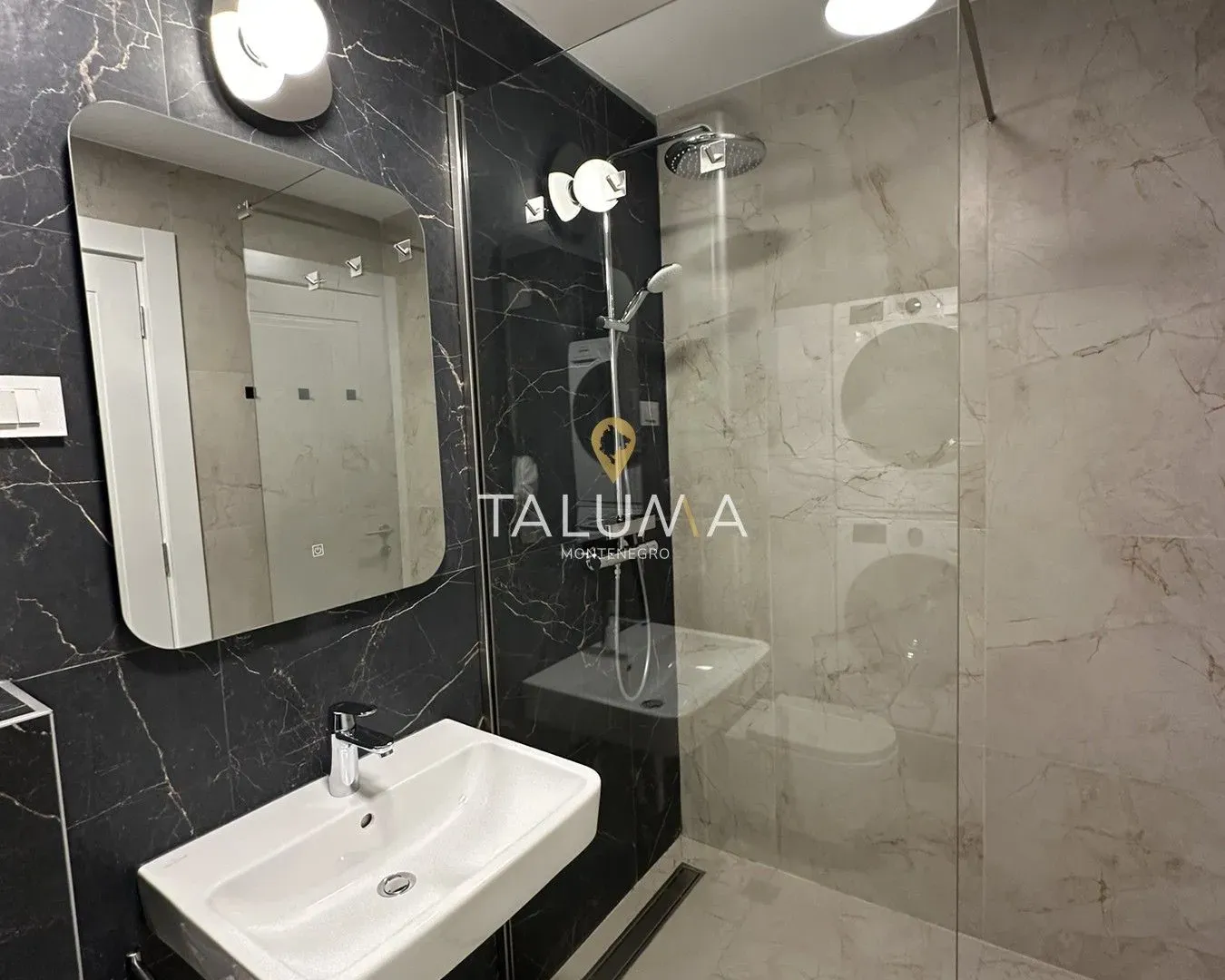 Rent, one bedroom apartment, 52m², Tološi, Podgorica