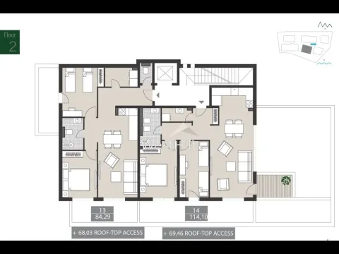 Prodaja, garsonjera, 24m², Tivat, Crna Gora - image 11