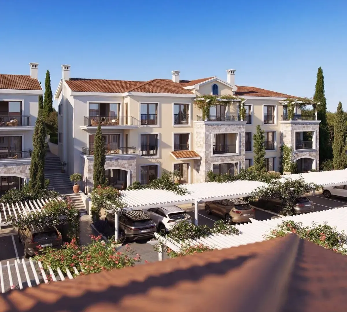 Prodaja, jednosoban stan, 61m², Luštica Bay, Tivat