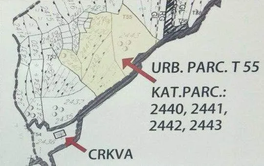Prodaja, plac, 2810m², Blizikuće, Budva