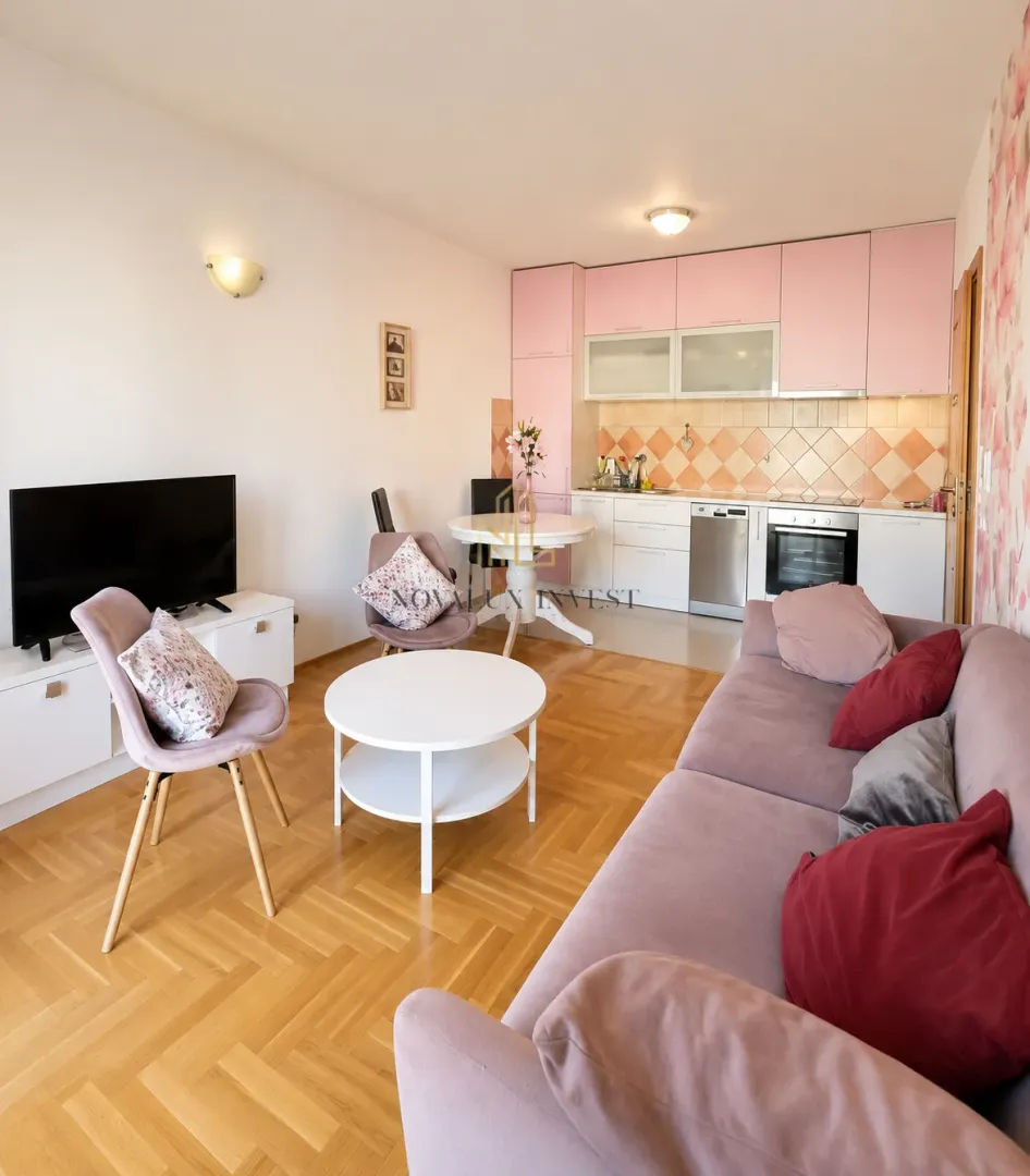 Rent, one bedroom apartment, 39m², Stari Aerodrom, Podgorica