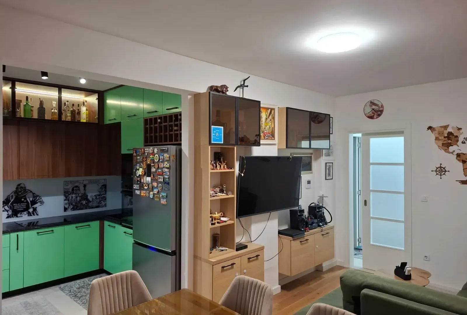 Rent, two bedroom apartment, 60m², Kalimanj, Tivat