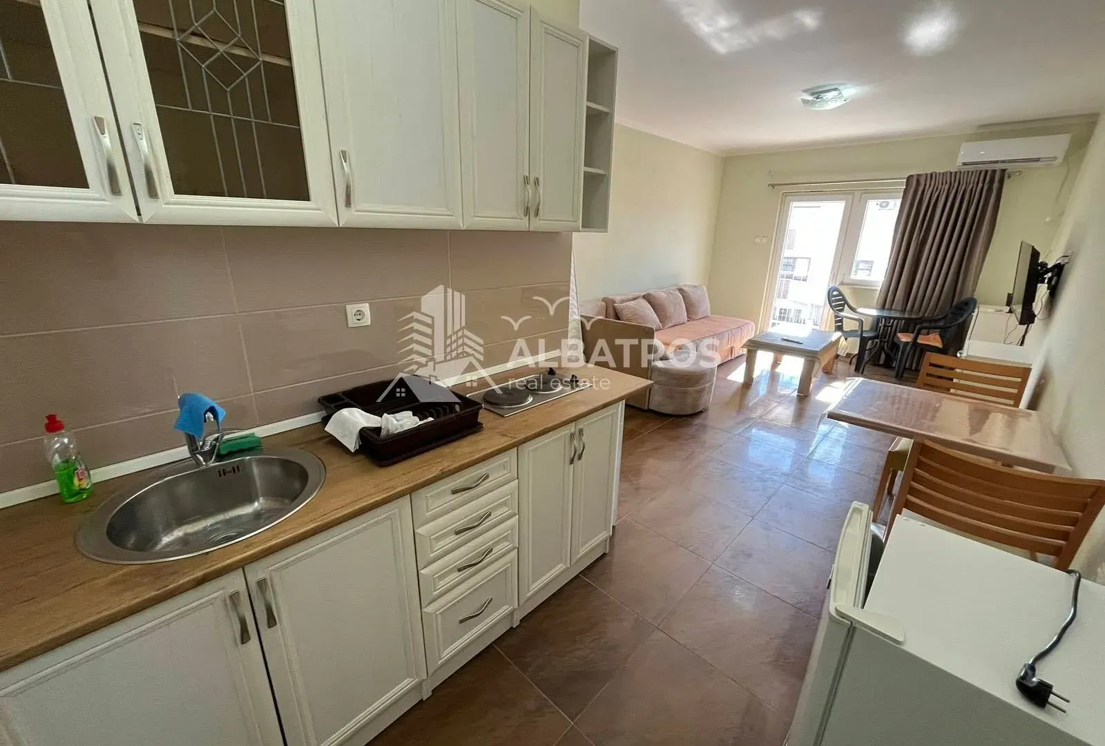 Rent, one bedroom apartment, 48m², Šušanj, Bar