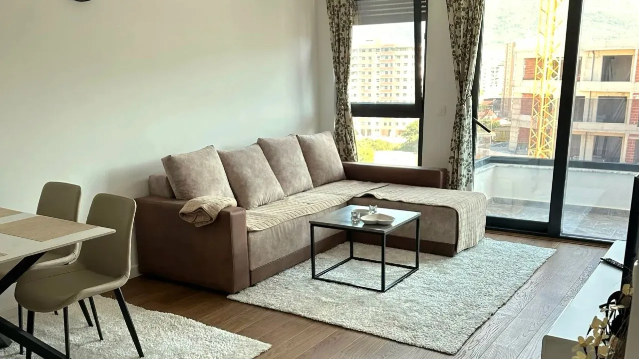 Rent, one bedroom apartment, 50m², Bjeliši, Bar