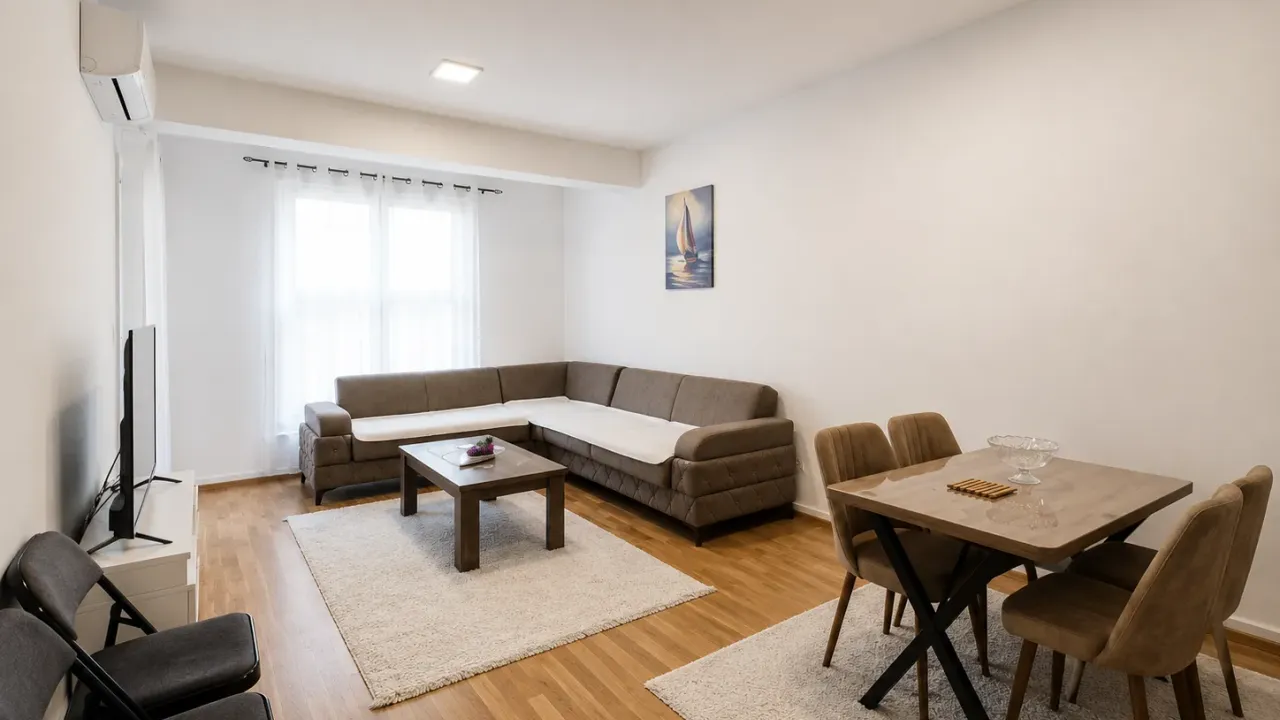 Rent, two bedroom apartment, 65m², Stari Aerodrom, Podgorica