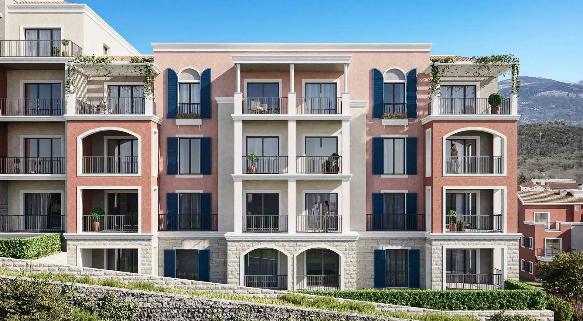 Prodaja, dvosoban stan, 92m², Luštica Bay, Tivat