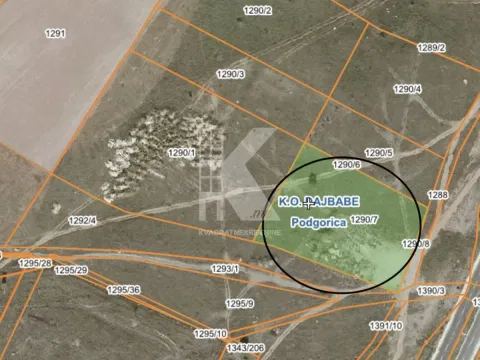 Prodaja, zemljište, 5105m2, Dajbabe, Podgorica Prodaja, zemljište, 5105m2, Dajbabe, Podgorica