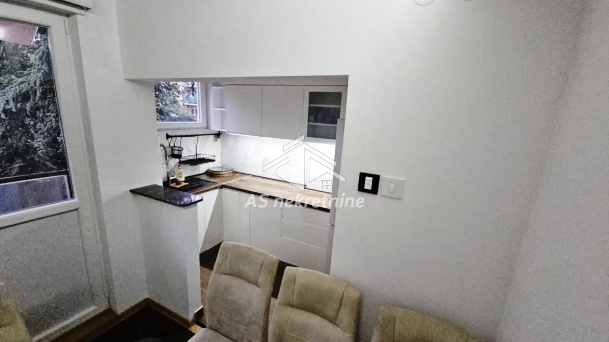 Rent, two bedroom apartment, 46m², Banovo Brdo, Beograd