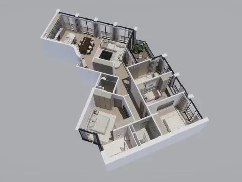 Prodaja, petosoban stan, 145m², Stari Grad, Beograd - image 4