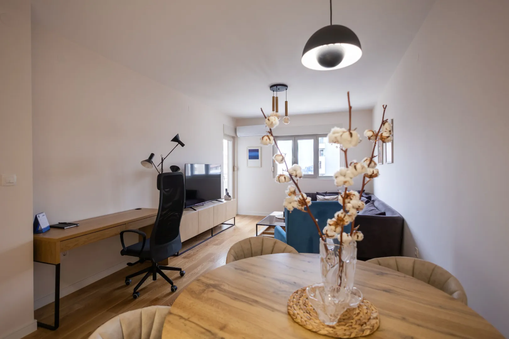 Rent, one bedroom apartment, 50m², Central Point, Podgorica