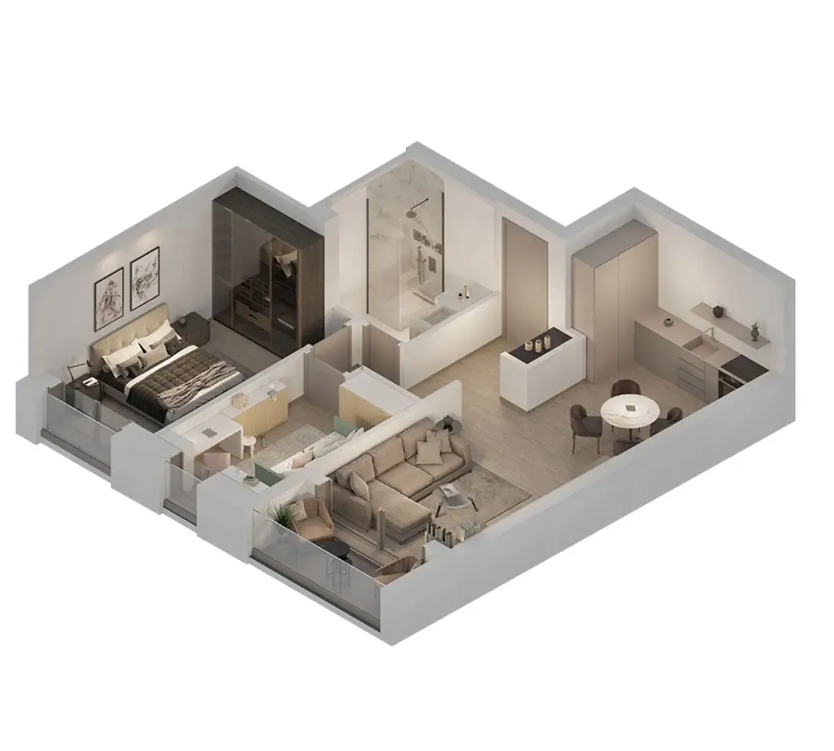 Sale, three bedroom apartment, 75m², Crveni Krst, Beograd