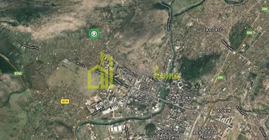Prodaja, plac, 1050m², Tološi, Podgorica