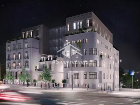 Izdavanje, dvosoban stan, 58m², Savski Venac, Beograd